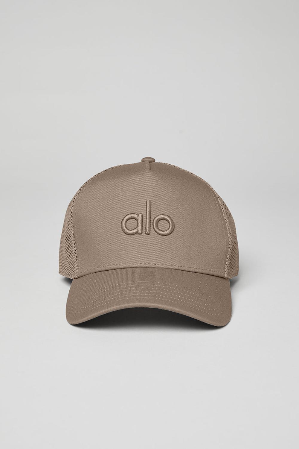 Gorras De Camionero Alo Yoga District Mujer Gravel | España  HOQL-98726