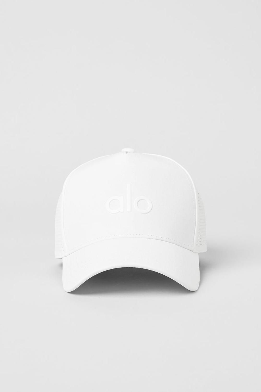 Gorras De Camionero Alo Yoga Performance District Hombre Blancas | España  DYBJ-01437