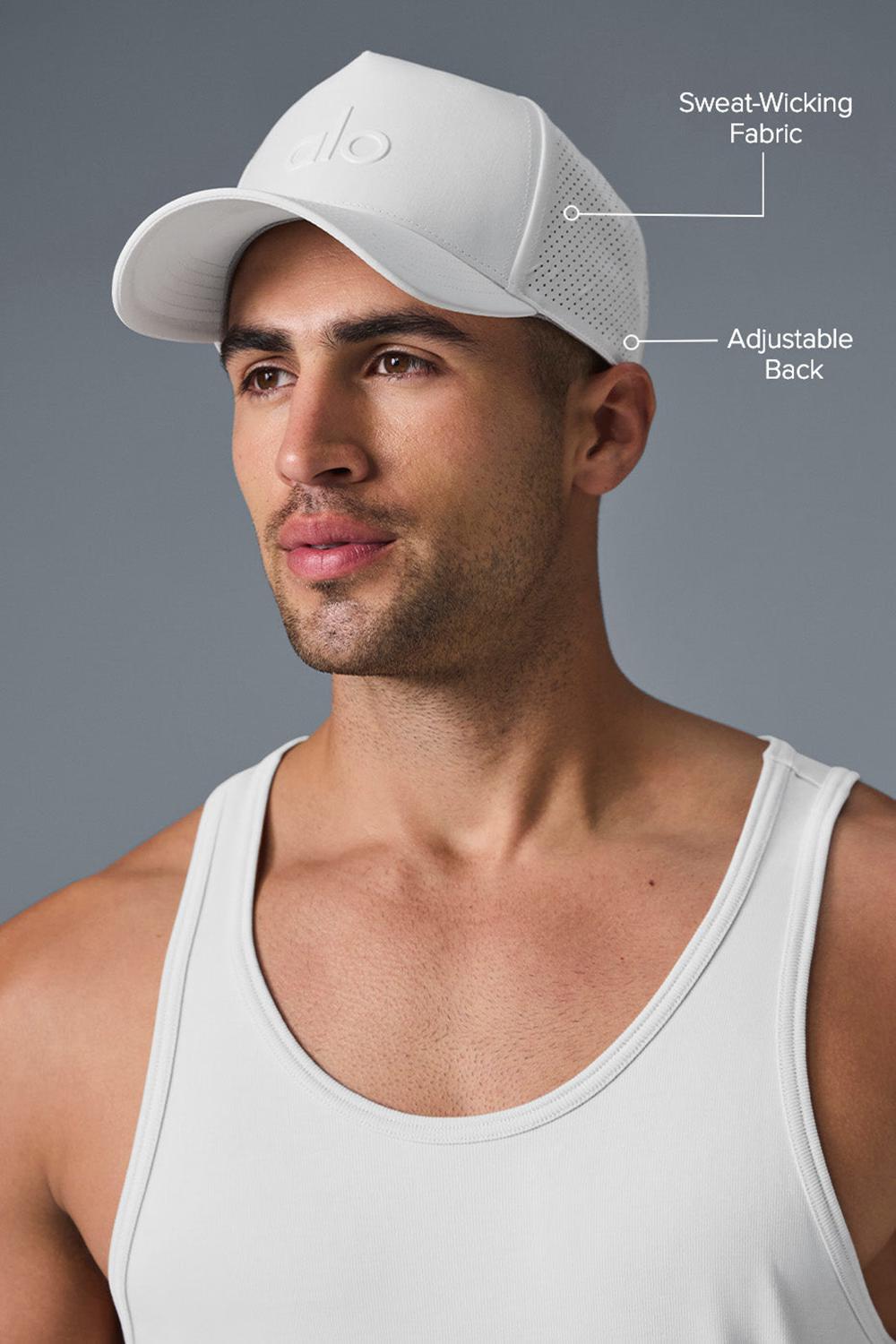 Gorras De Camionero Alo Yoga Performance District Hombre Blancas | España  DYBJ-01437