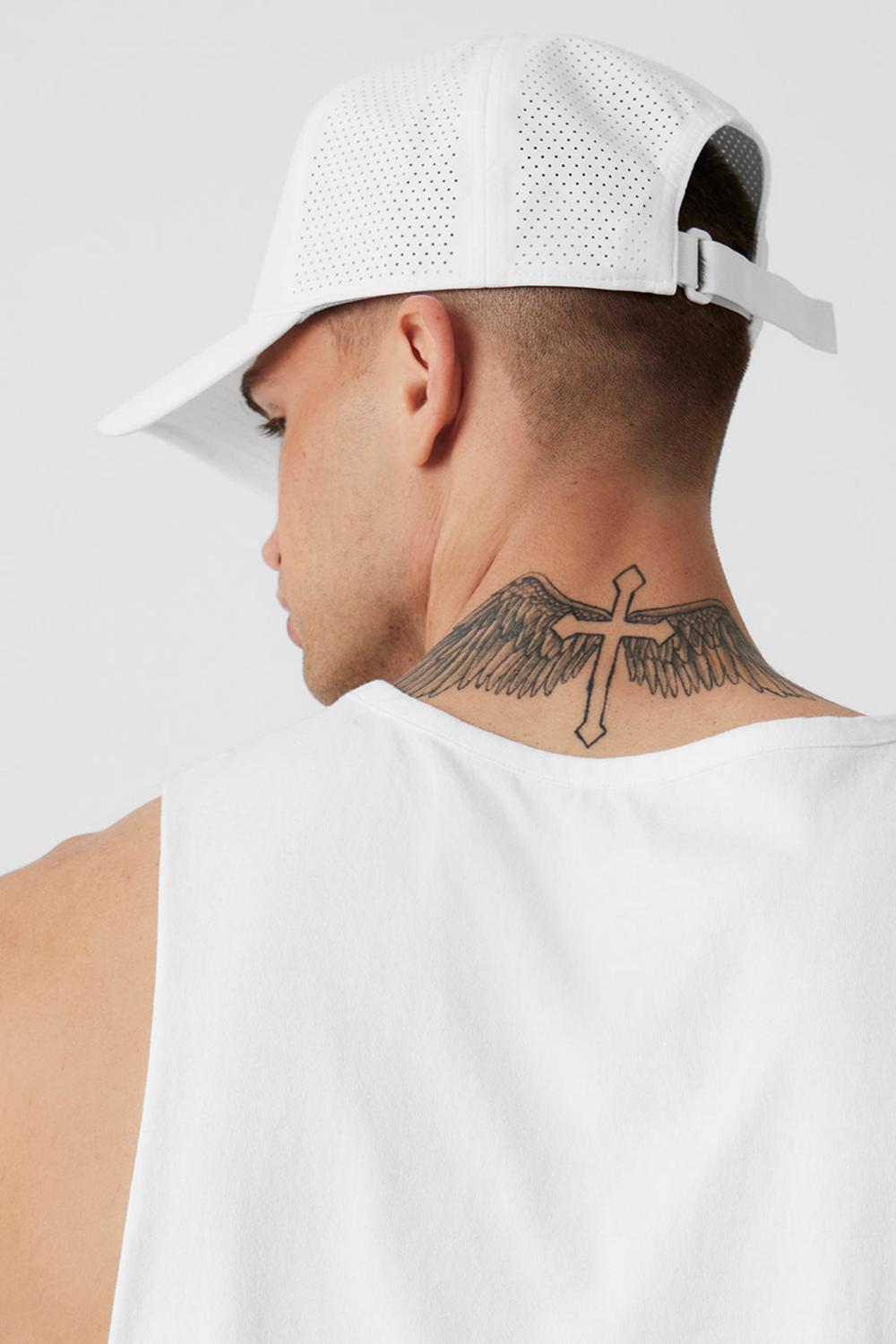 Gorras De Camionero Alo Yoga Performance District Hombre Blancas Negras | España  IACU-40529
