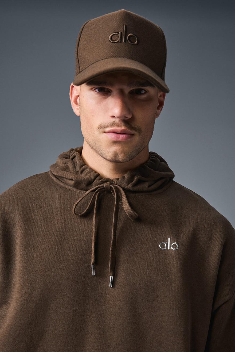 Gorras De Camionero Alo Yoga Wool District Mujer Espresso | España  KOVW-86239
