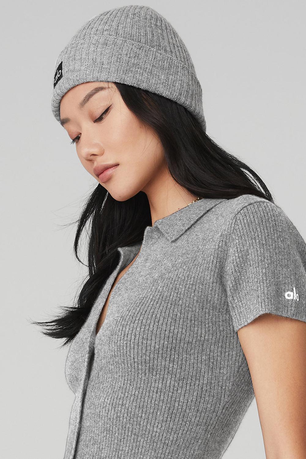 Gorro Alo Yoga Cashmere Hombre Gris | España  XVZC-17598