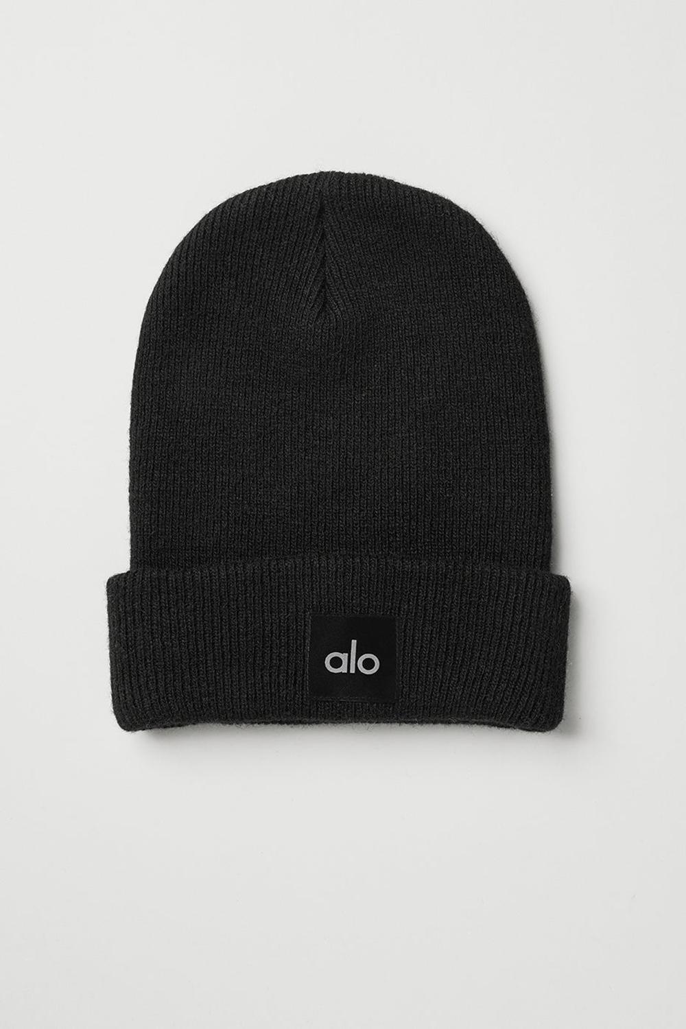 Gorro Alo Yoga Everyday Hombre Negras | España  VOEM-83620