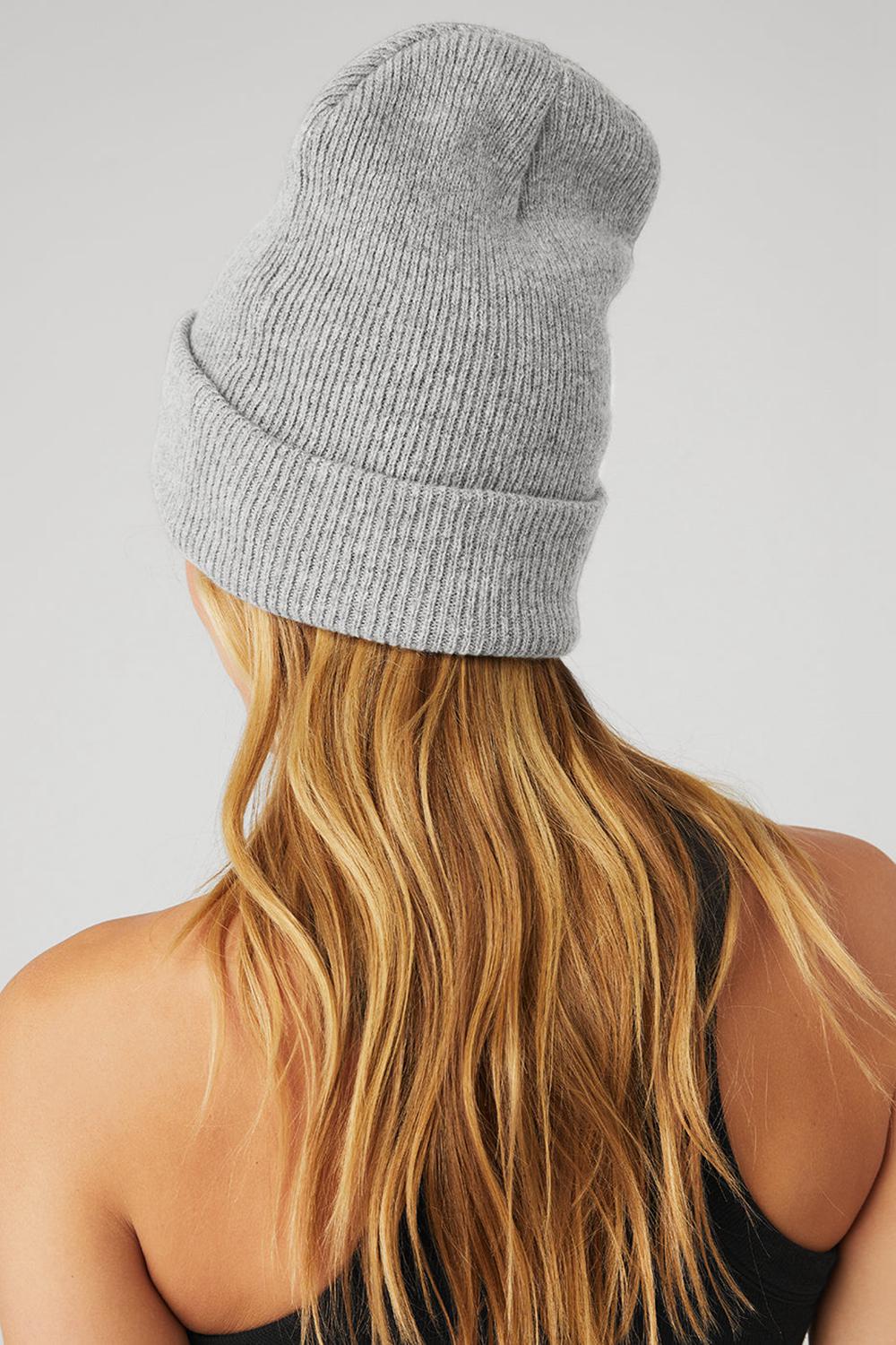Gorro Alo Yoga Everyday Mujer Gris | España  FOBL-93578