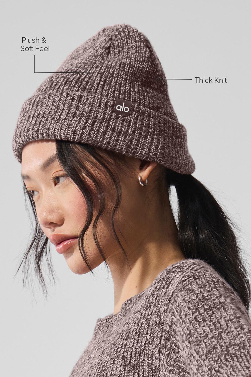 Gorro Alo Yoga Marl Mujer Mushroom Marl | España  RGAW-73102