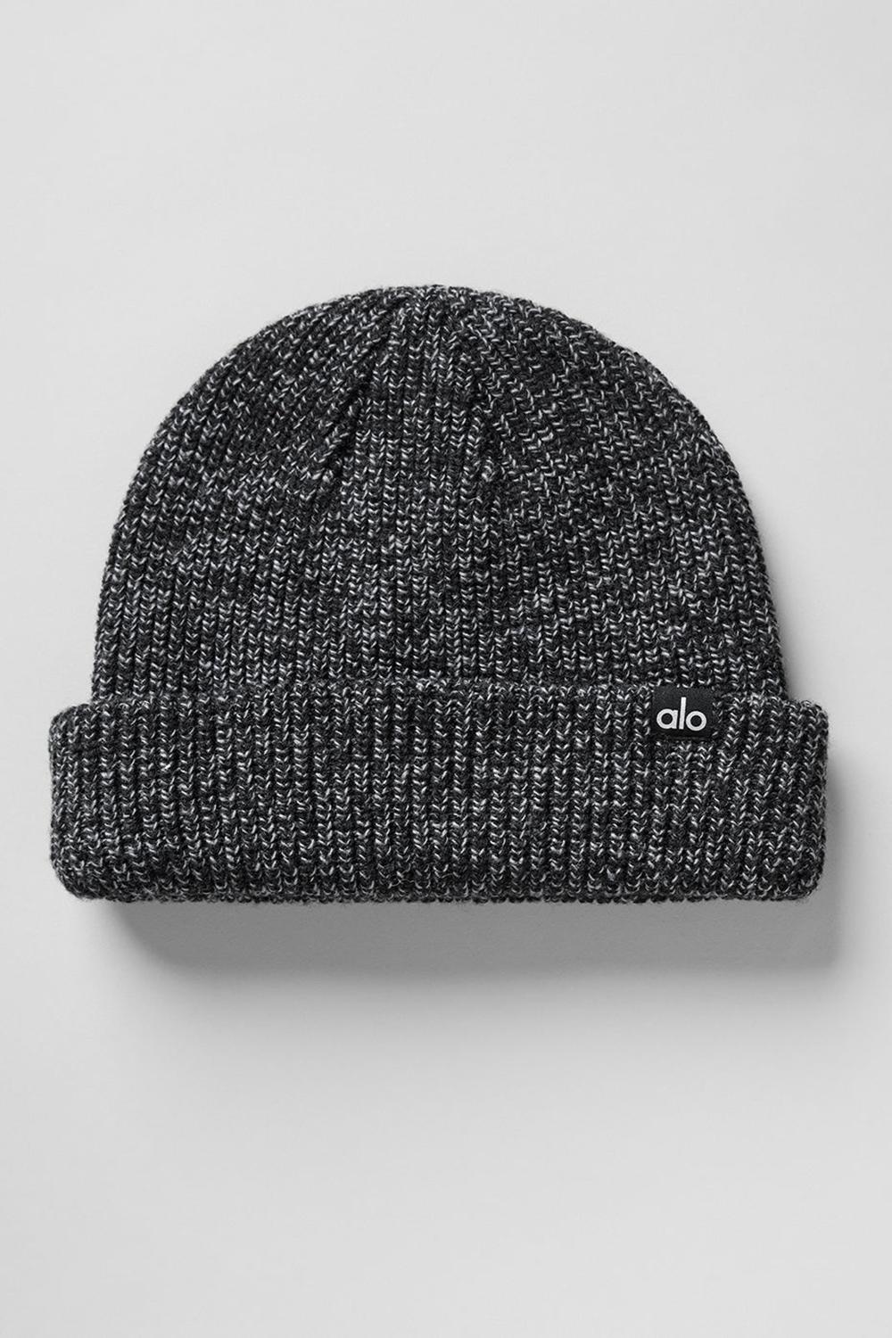 Gorro Alo Yoga Marl Mujer Negras | España  KCMZ-08495