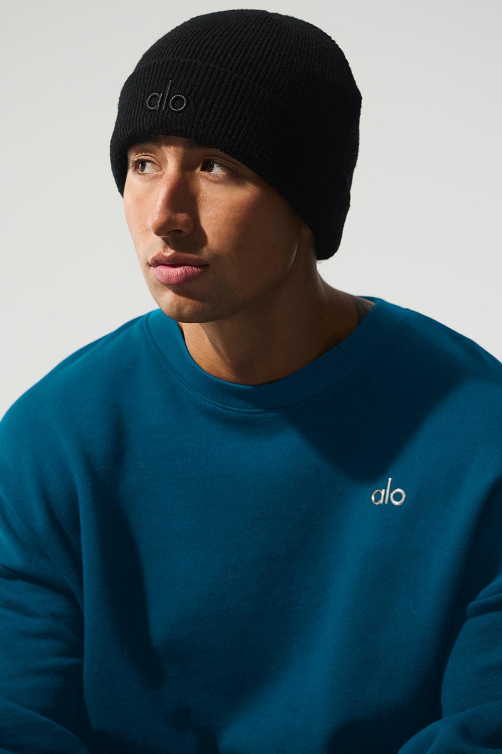 Gorro Alo Yoga Notable Hombre Negras Negras | España  RBDY-81653