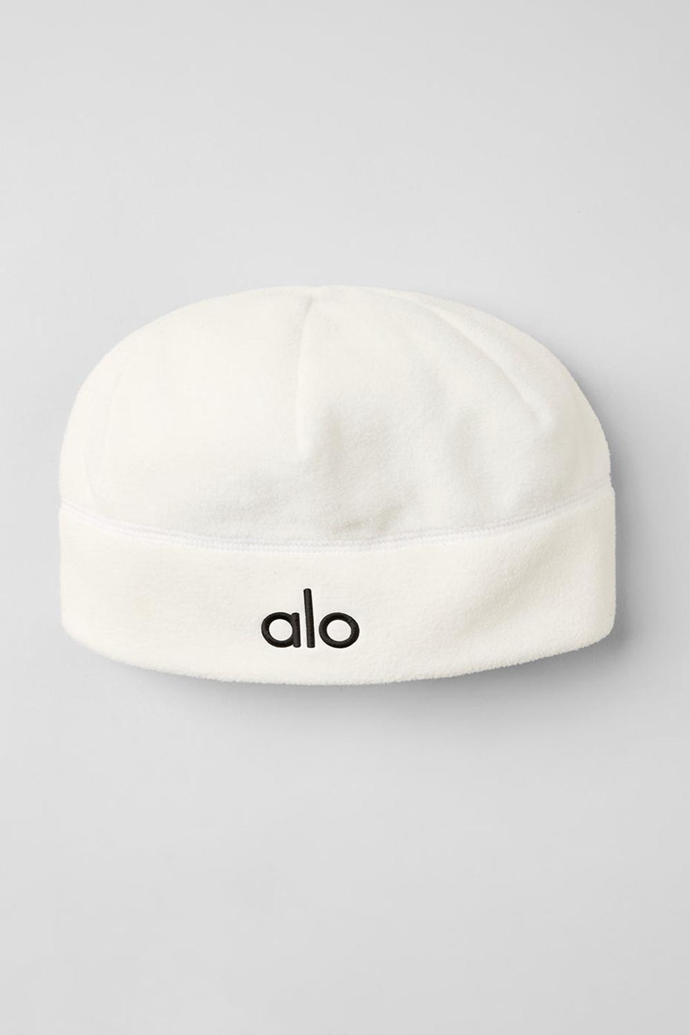 Gorro Alo Yoga Performance Fleece Hombre Ivory | España  FEXW-96713