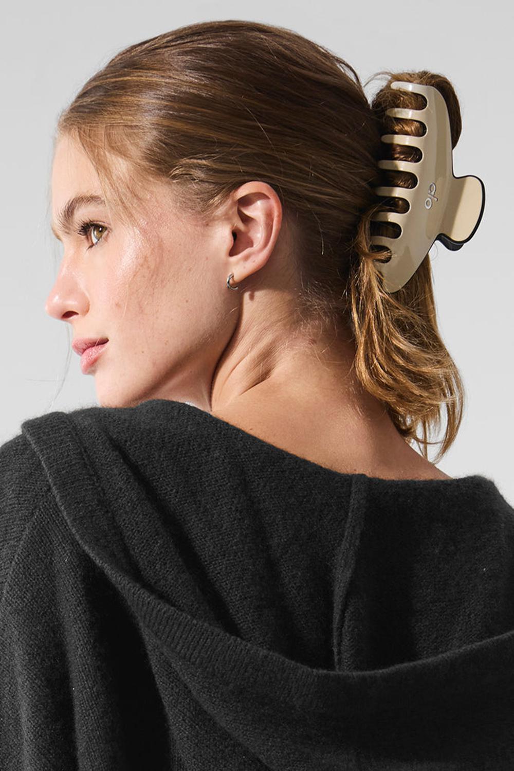 Hair Claw Alo Yoga Outline Claw Clip Mujer Negras | España  IXKL-95027