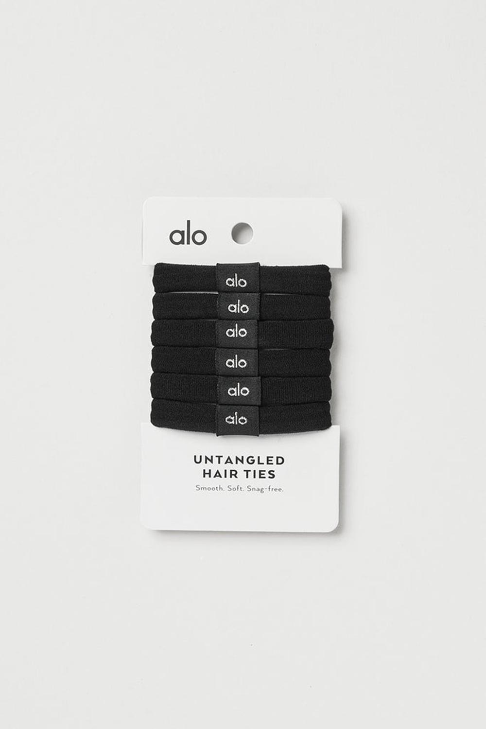 Hair Tie Alo Yoga Untangled Hair Tie 6-Pack Mujer Negras | España  PGOI-85973