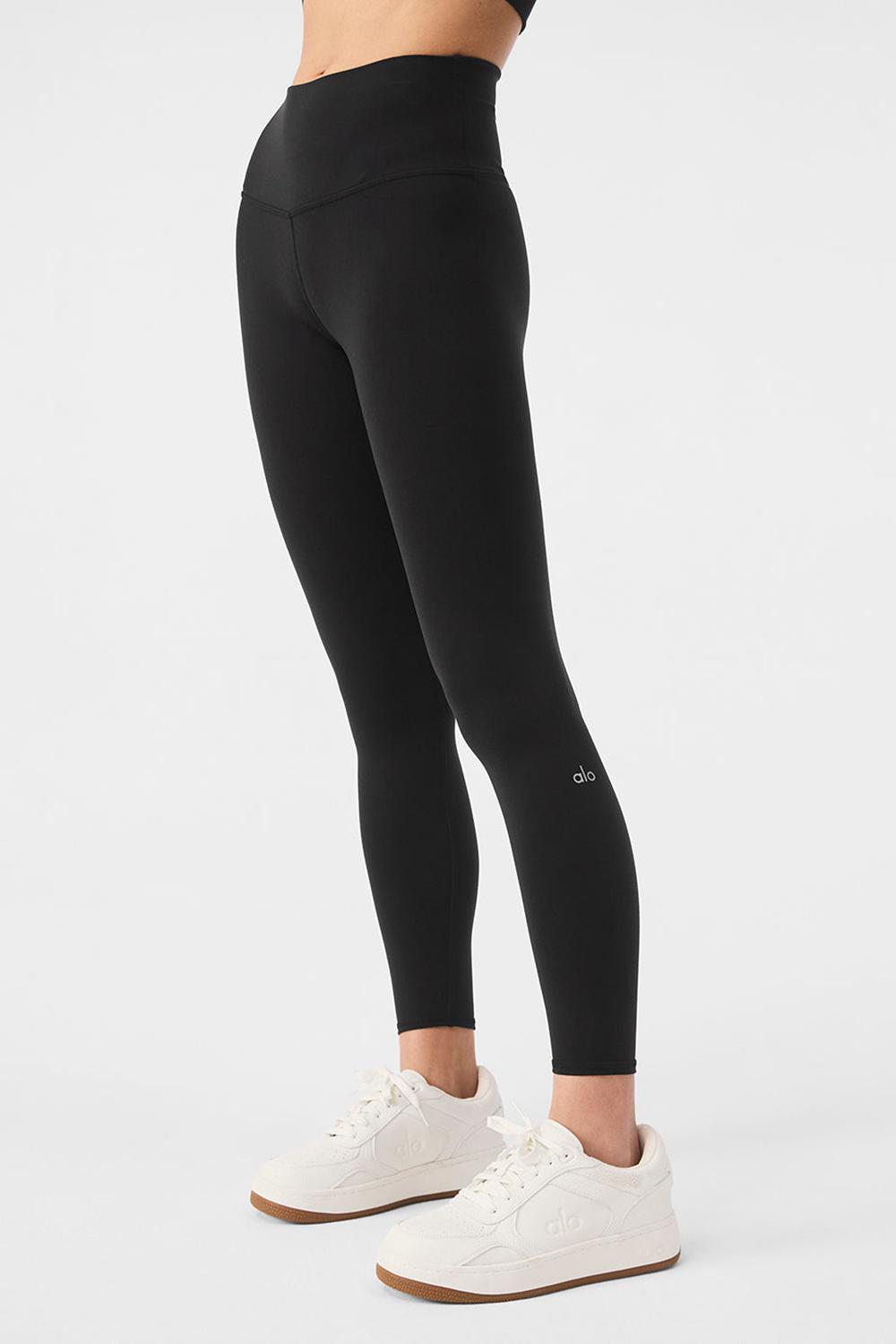 Leggins Alo Yoga 7/8 High-Waist Airbrush Mujer Negras | España  OPHK-10935