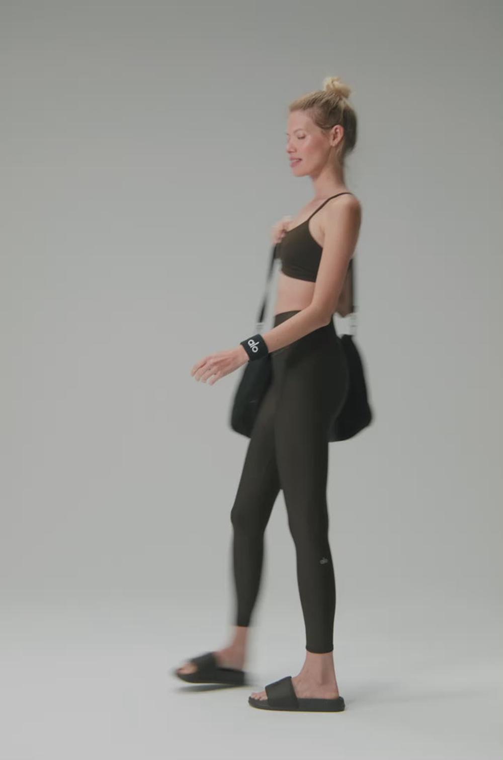 Leggins Alo Yoga 7/8 High-Waist Airlift Mujer Espresso | España  OQJH-72031