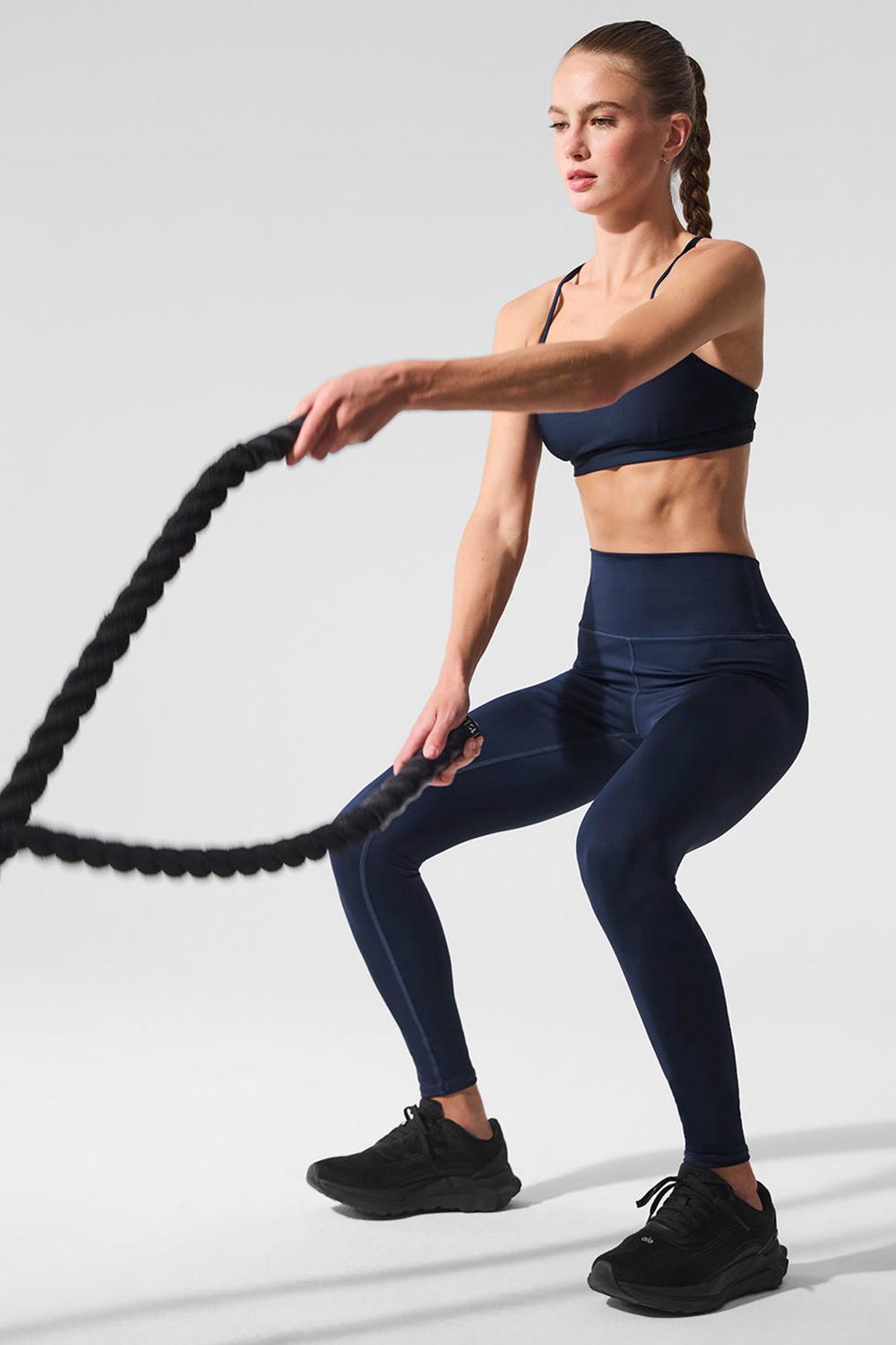 Leggins Alo Yoga 7/8 High-Waist Airlift Mujer Azul Marino | España  PASX-82956