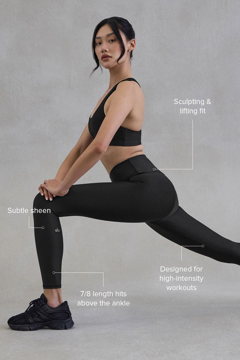 Leggins Alo Yoga 7/8 High-Waist Airlift Mujer Negras | España  GDLK-73456