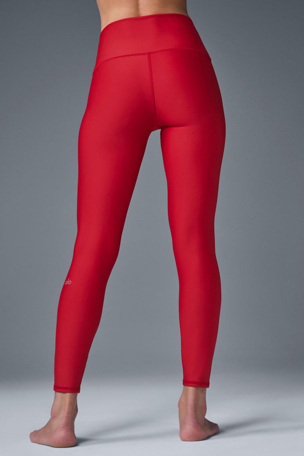 Leggins Alo Yoga 7/8 High-Waist Airlift Mujer Rojas | España  BAZL-04693