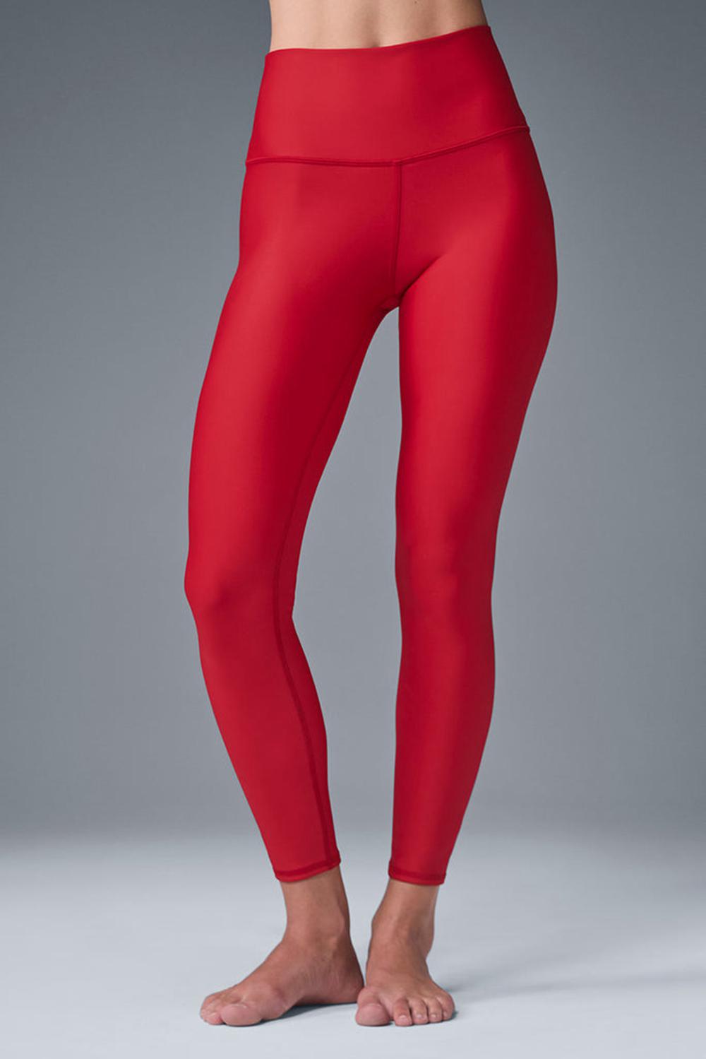 Leggins Alo Yoga 7/8 High-Waist Airlift Mujer Rojas | España  BAZL-04693