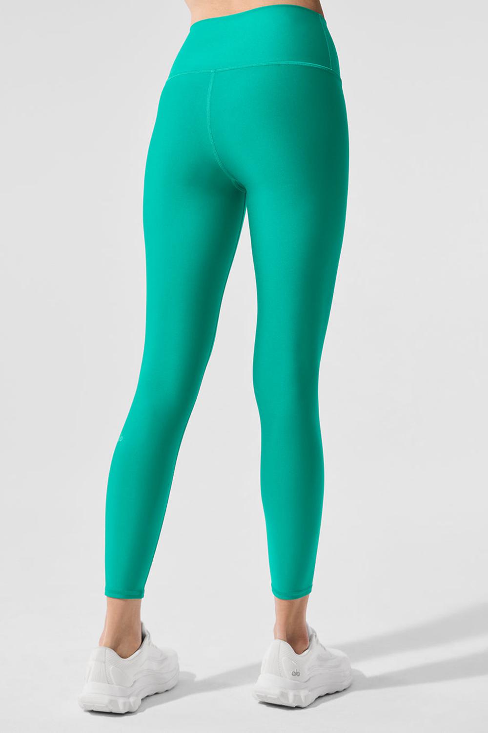 Leggins Alo Yoga 7/8 High-Waist Airlift Mujer Verde | España  UXCH-45038