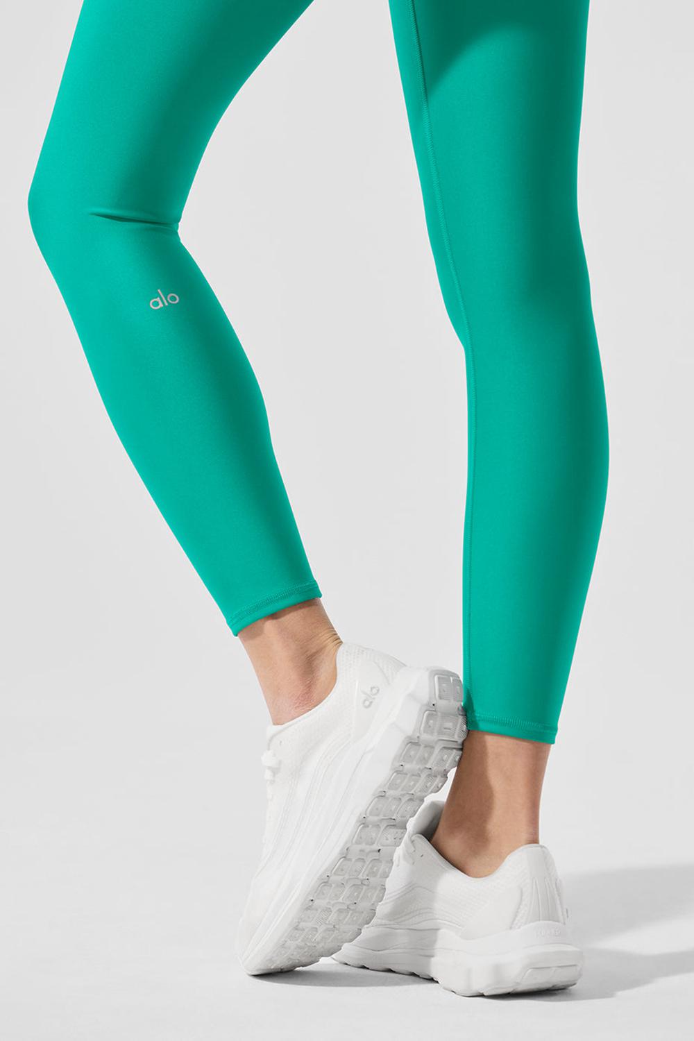 Leggins Alo Yoga 7/8 High-Waist Airlift Mujer Verde | España  UXCH-45038