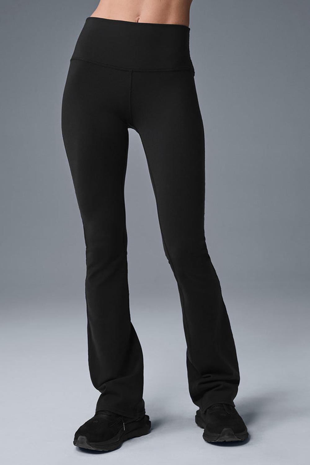 Leggins Alo Yoga Airbrush High-Waist 7/8 Bootcut Mujer Negras | España  UVXQ-10896