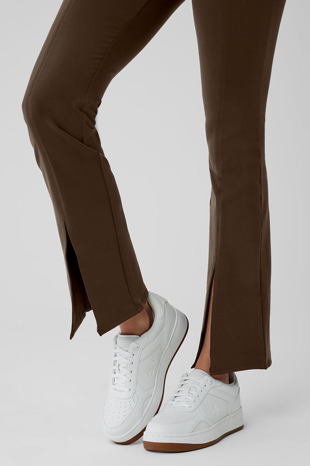Leggins Alo Yoga Airbrush High-Waist 7/8 Flutter Mujer Espresso | España  RAGD-76245