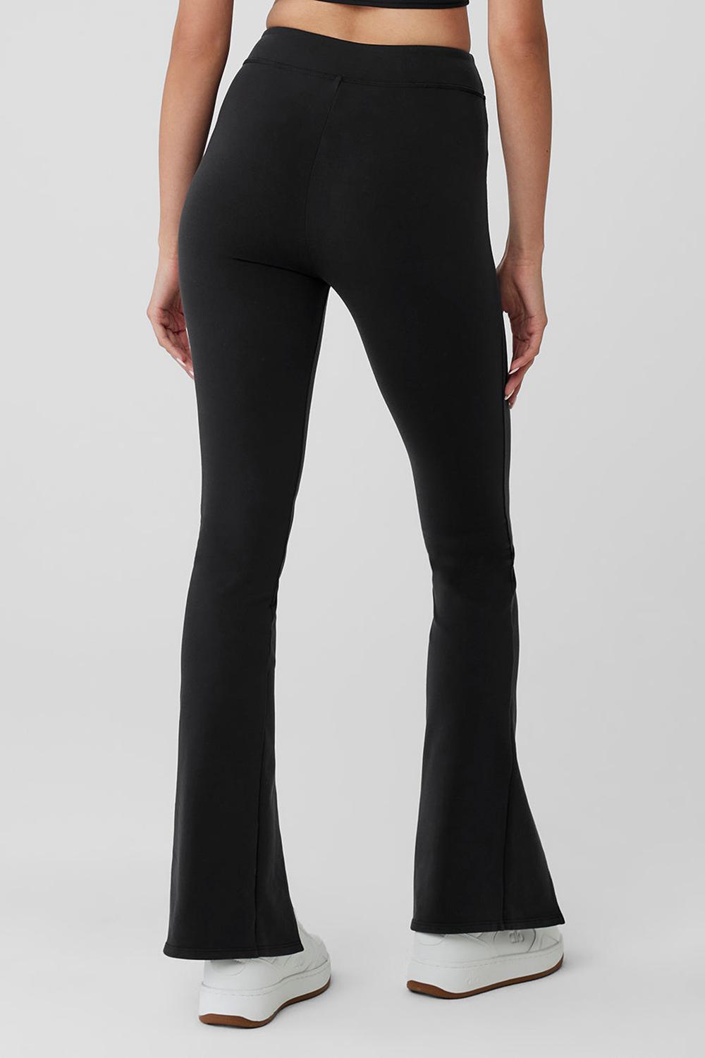 Leggins Alo Yoga Airbrush High-Waist Flutter Mujer Negras | España  NUAL-25789