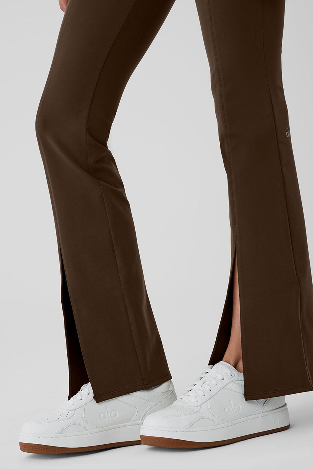 Leggins Alo Yoga Airbrush High-Waist Flutter Mujer Espresso | España  YSVD-09162
