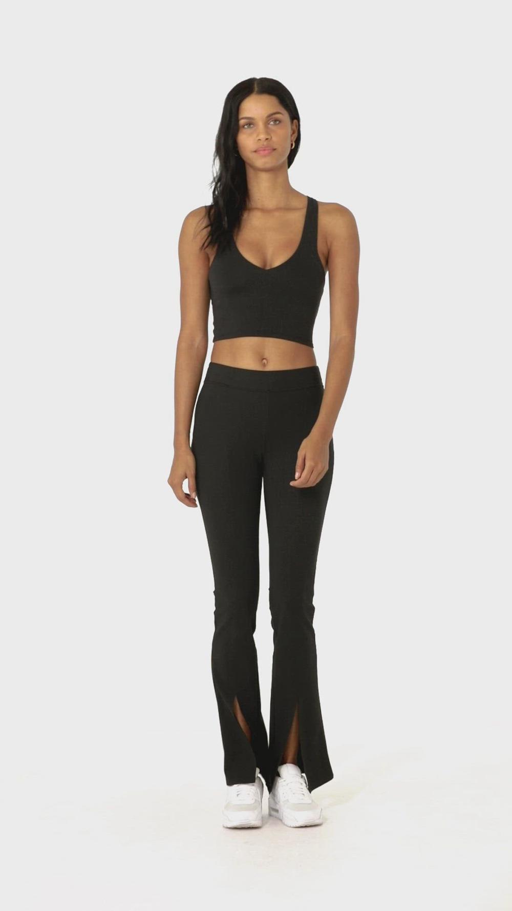 Leggins Alo Yoga Airbrush High-Waist Flutter Mujer Espresso | España  YSVD-09162