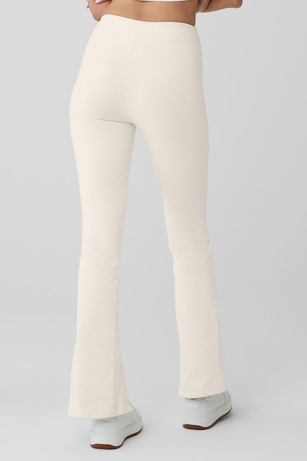 Leggins Alo Yoga Airbrush High-Waist Flutter Mujer Ivory | España  OMIC-69830