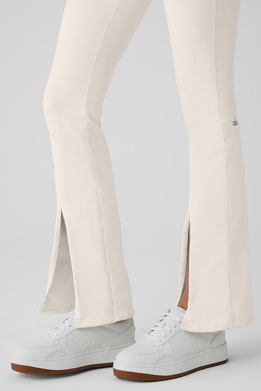Leggins Alo Yoga Airbrush High-Waist Flutter Mujer Ivory | España  OMIC-69830
