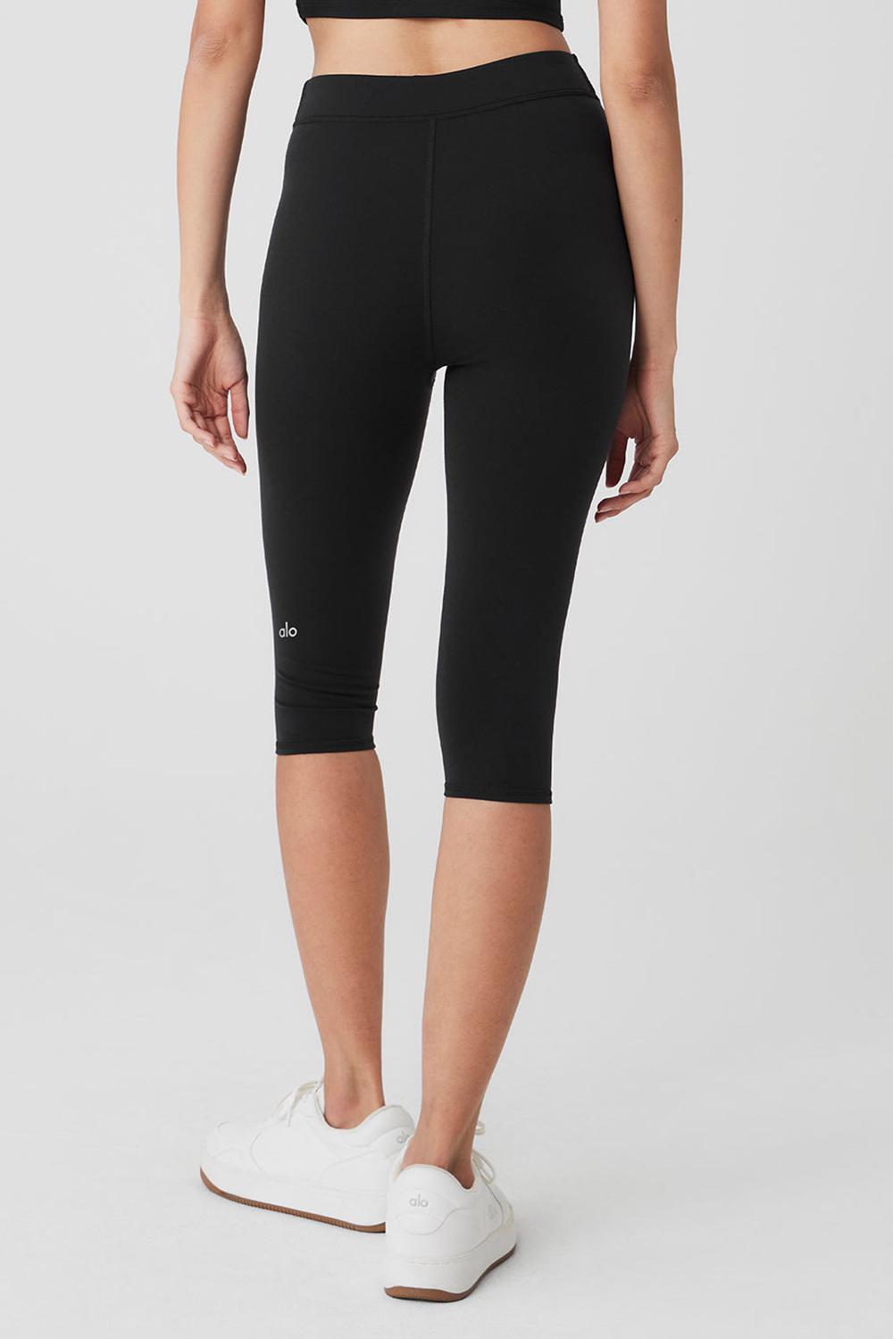 Leggins Alo Yoga Airbrush V-Cut Defineri Mujer Negras | España  IZRY-92085