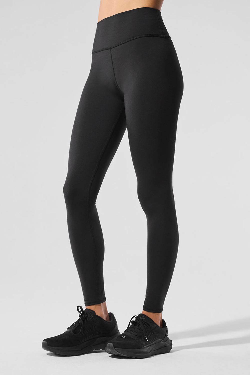 Leggins Alo Yoga Airbrush Winter Warm High-Waist Nocturne Mujer Negras | España  SGYU-05312