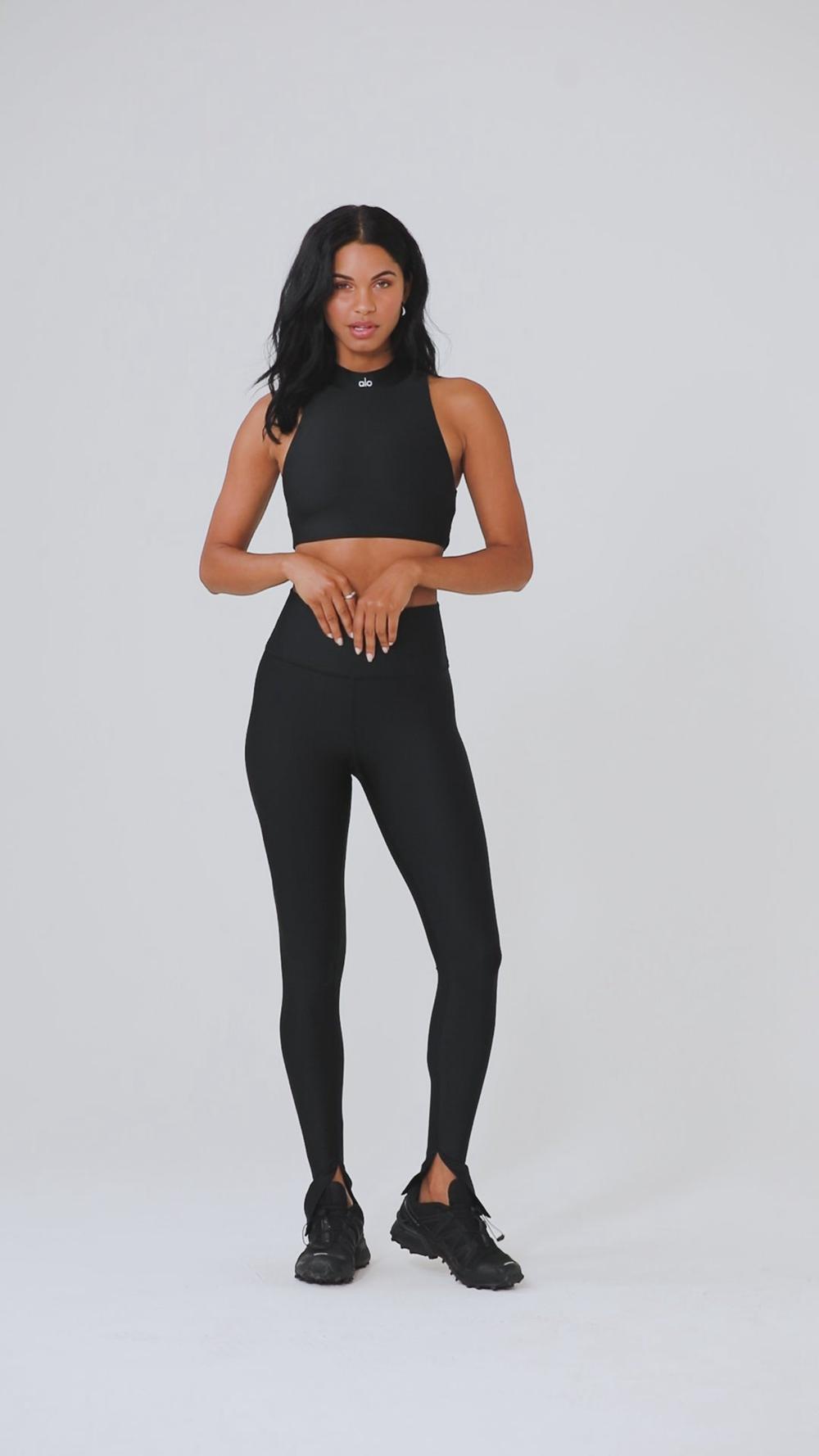Leggins Alo Yoga Airlift High-Waist Elongated Mujer Anthracite | España  IBOT-71640