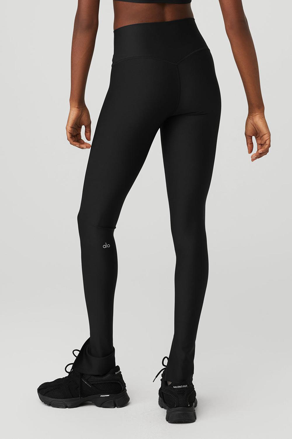 Leggins Alo Yoga Airlift High-Waist Elongated Mujer Negras | España  HBFX-21936