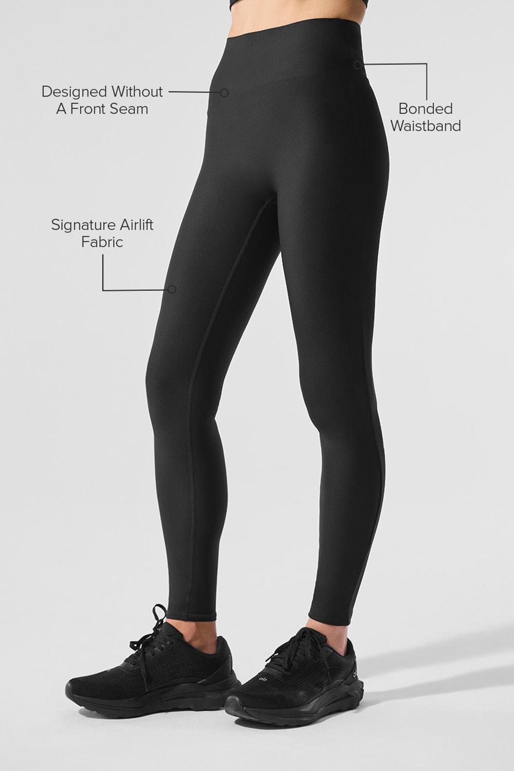 Leggins Alo Yoga Airlift High-Waist Sleek Mujer Negras | España  JGVZ-80352