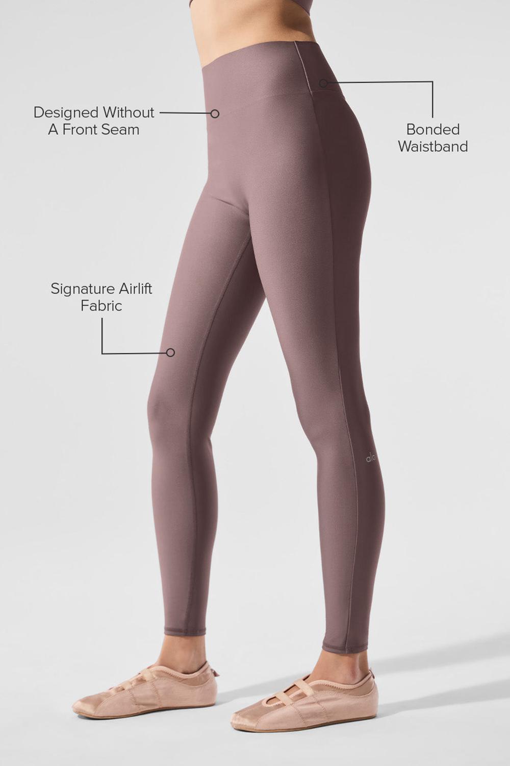 Leggins Alo Yoga Airlift High-Waist Sleek Mujer Mushroom | España  TNJE-70682