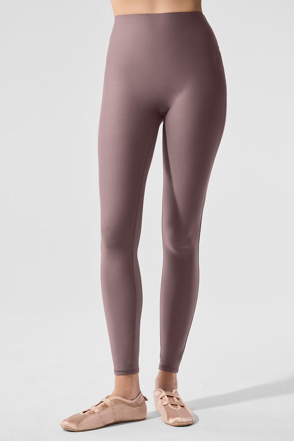 Leggins Alo Yoga Airlift High-Waist Sleek Mujer Mushroom | España  TNJE-70682
