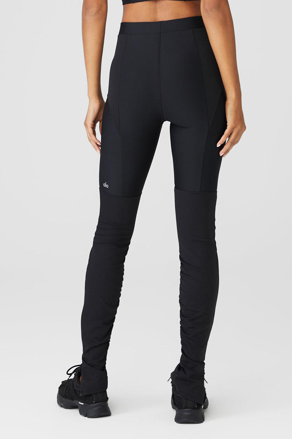 Leggins Alo Yoga Airlift High-Waist Street Goddess Mujer Negras | España  NPYB-83472