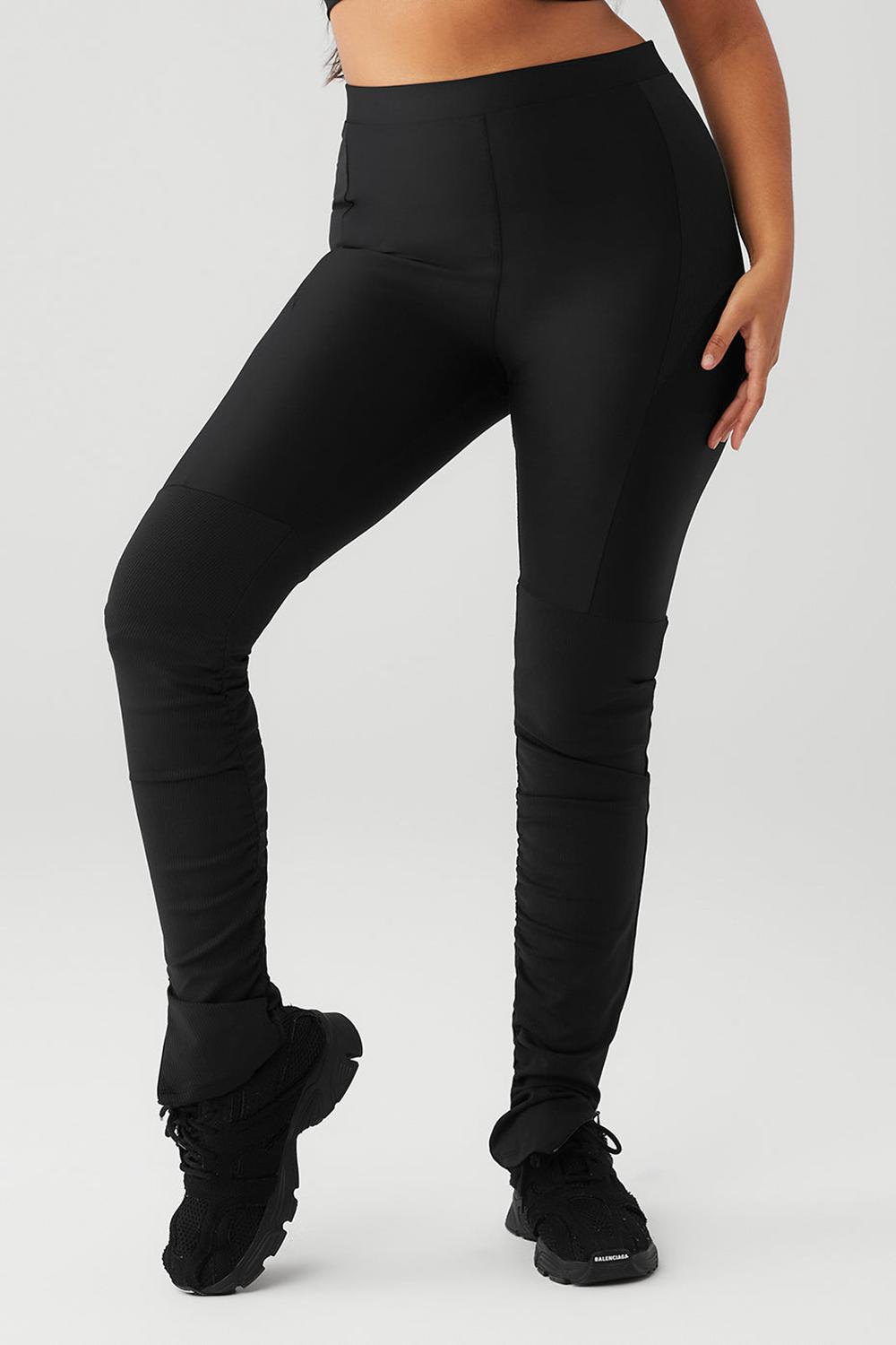 Leggins Alo Yoga Airlift High-Waist Street Goddess Mujer Negras | España  NPYB-83472