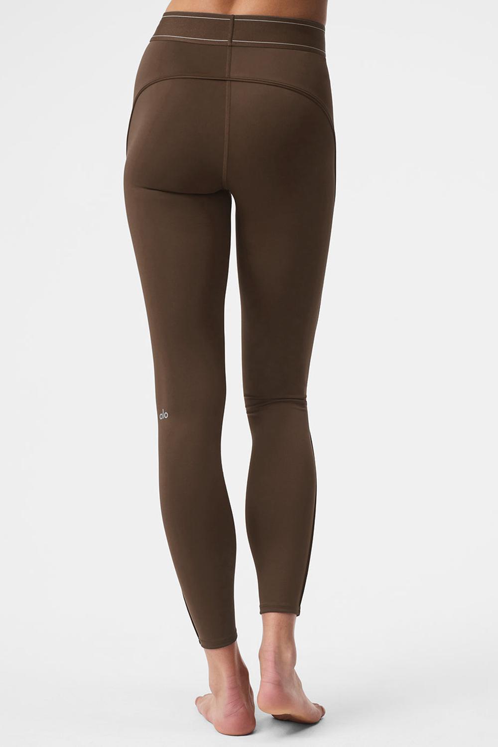 Leggins Alo Yoga Airlift High-Waist Suit Up Mujer Espresso | España  YKQC-48379