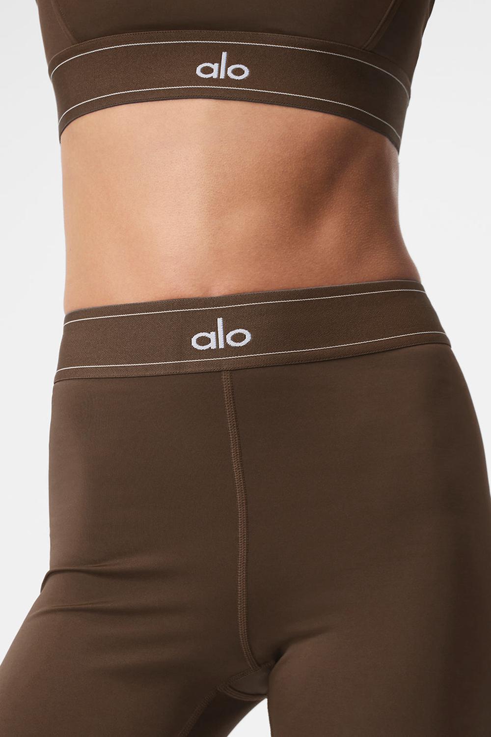 Leggins Alo Yoga Airlift High-Waist Suit Up Mujer Espresso | España  YKQC-48379