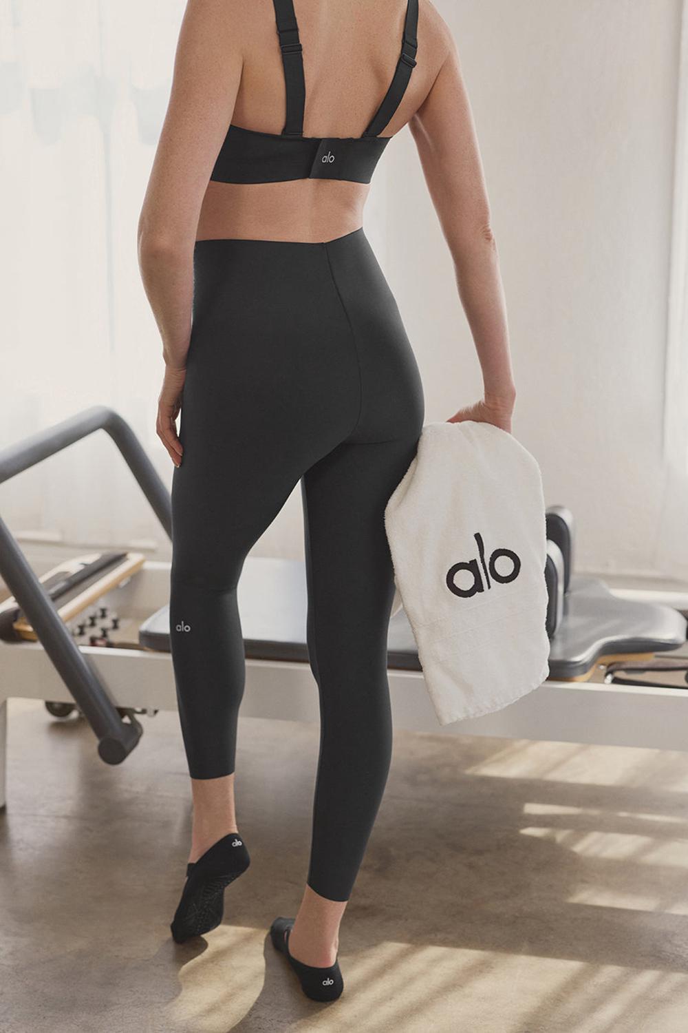 Leggins Alo Yoga Airlift Strength Extreme High-Waist 7/8 Mujer Negras | España  HKIQ-95482
