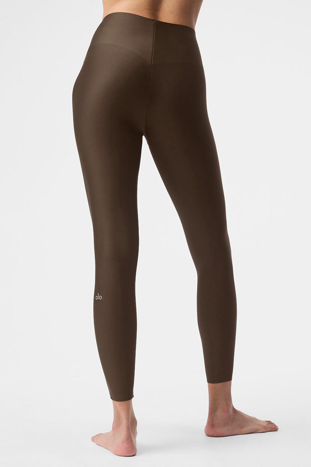 Leggins Alo Yoga Airlift Strength Extreme High-Waist 7/8 Mujer Espresso | España  SKLX-36591