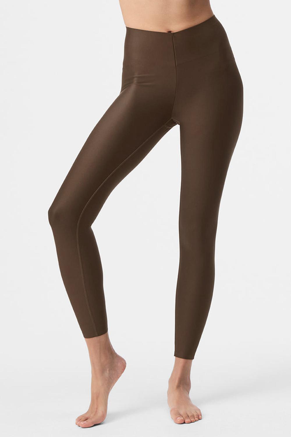 Leggins Alo Yoga Airlift Strength Extreme High-Waist 7/8 Mujer Espresso | España  SKLX-36591