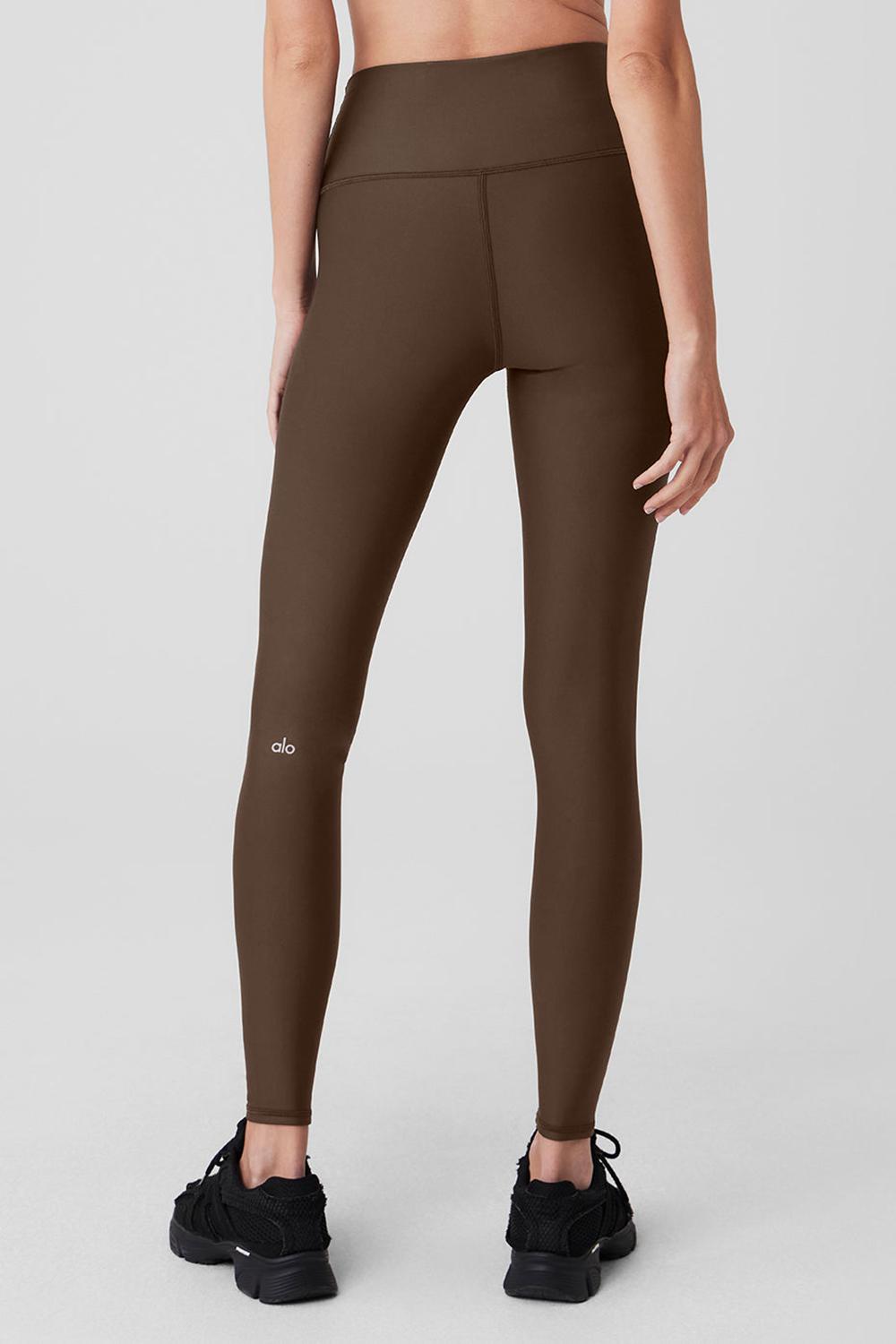 Leggins Alo Yoga Airlift Winter Warm High-Waist Mujer Espresso | España  UCOP-73584