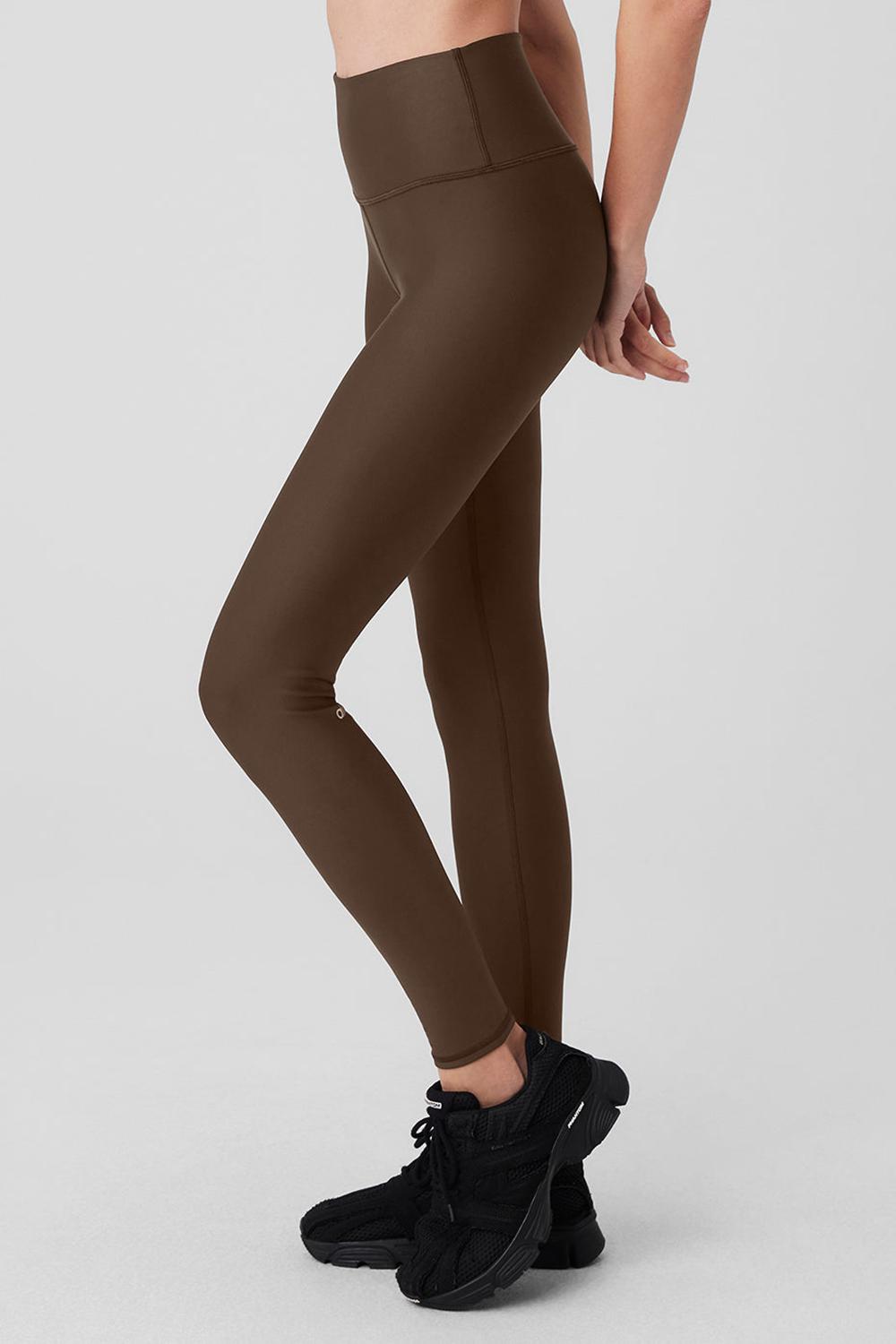 Leggins Alo Yoga Airlift Winter Warm High-Waist Mujer Espresso | España  UCOP-73584