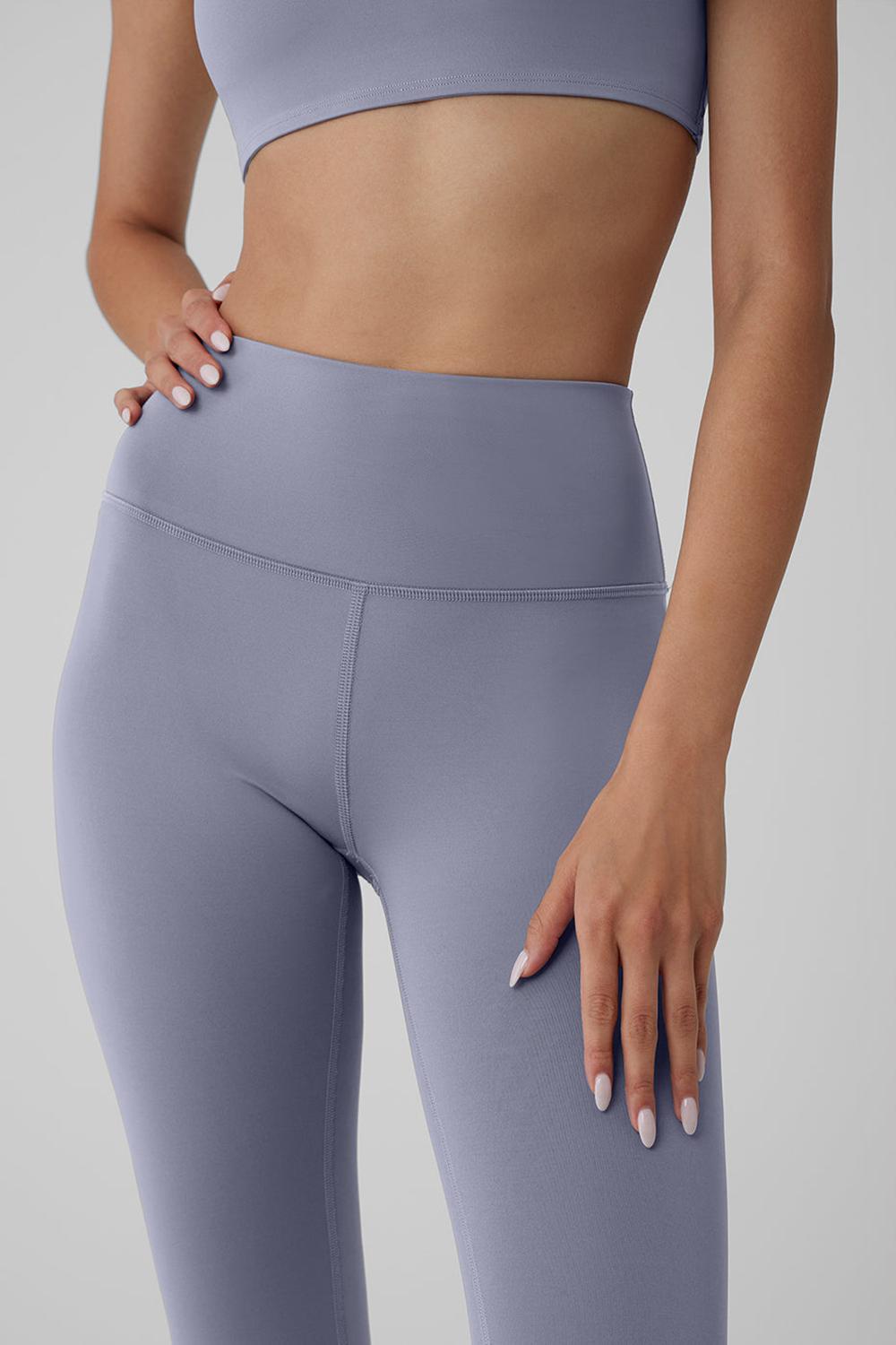 Leggins Alo Yoga Airlift Winter Warm High-Waist Mujer Fog | España  CHRU-65098