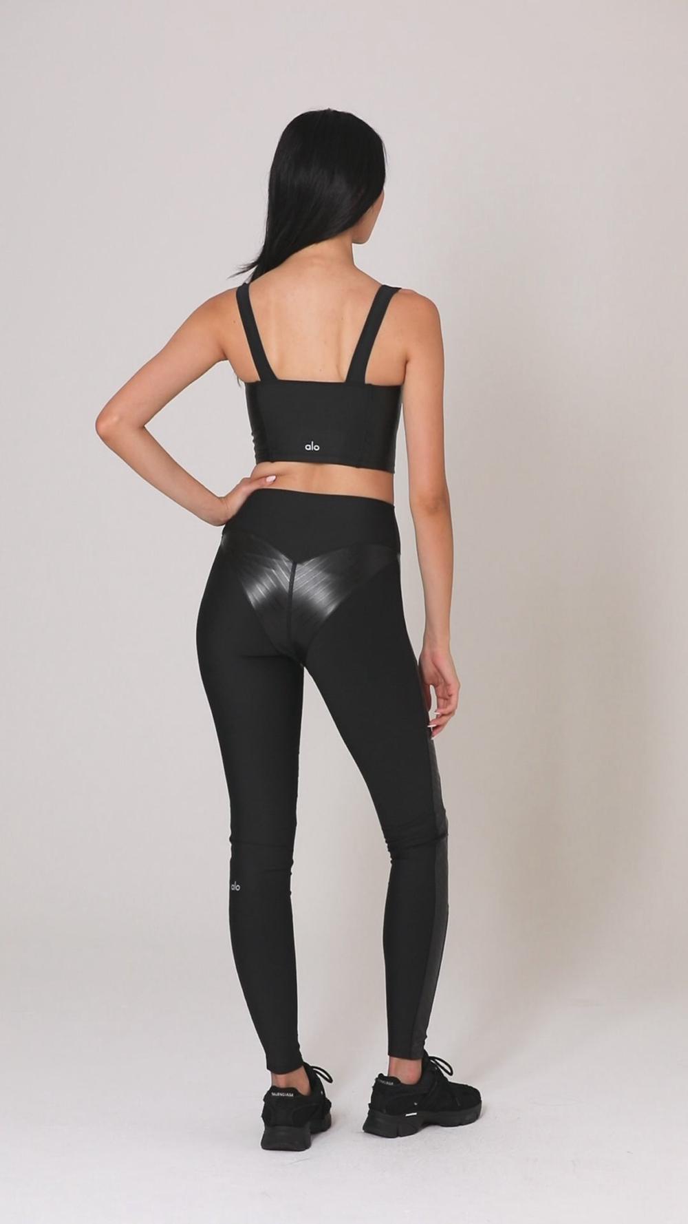 Leggins Alo Yoga Airlift Winter Warm High-Waist Supermoto Mujer Fog | España  AJLH-34126