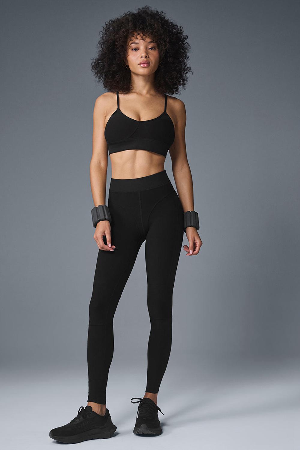 Leggins Alo Yoga Alosoft High-Waist Head Start Mujer Negras | España  QAWK-86410