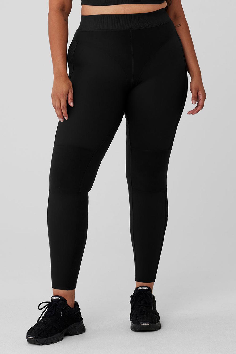 Leggins Alo Yoga Alosoft High-Waist Head Start Mujer Negras | España  QAWK-86410