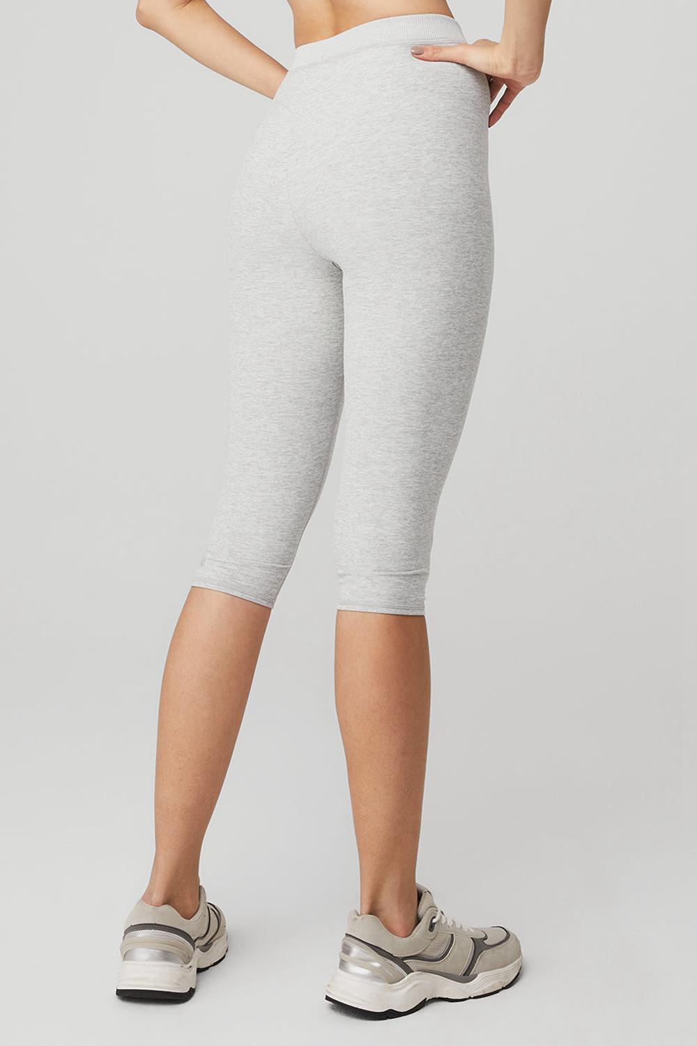 Leggins Alo Yoga Alosoft High-Waist Iconic 90'sri Mujer Gris | España  YCHP-70852